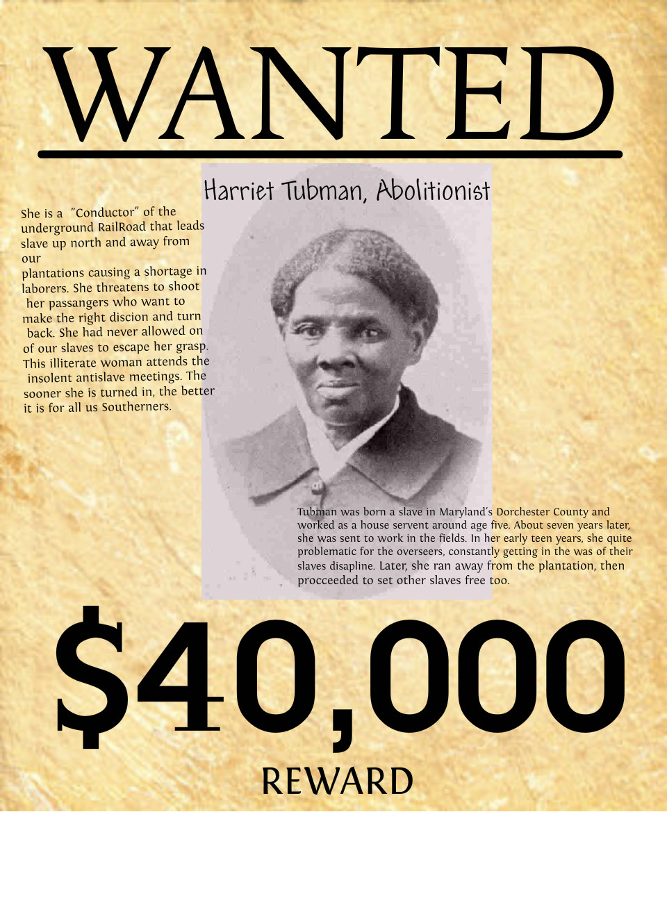 Harriet Tubman Adult Life 109